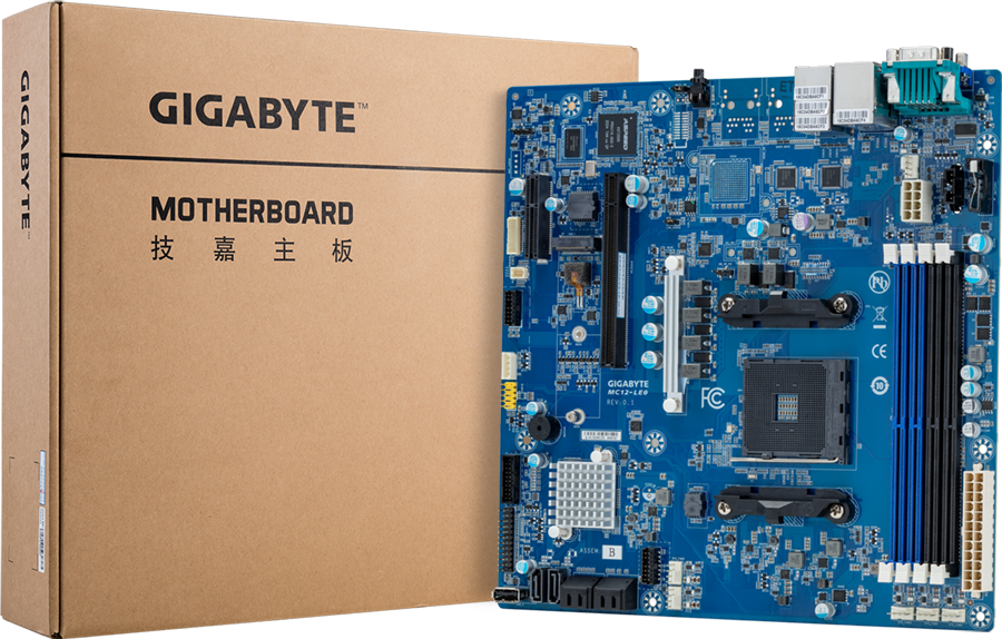 Motherboard - AMD Ryzen™ 5000/4000/3000 Series - microATX UP - MC12-LE0