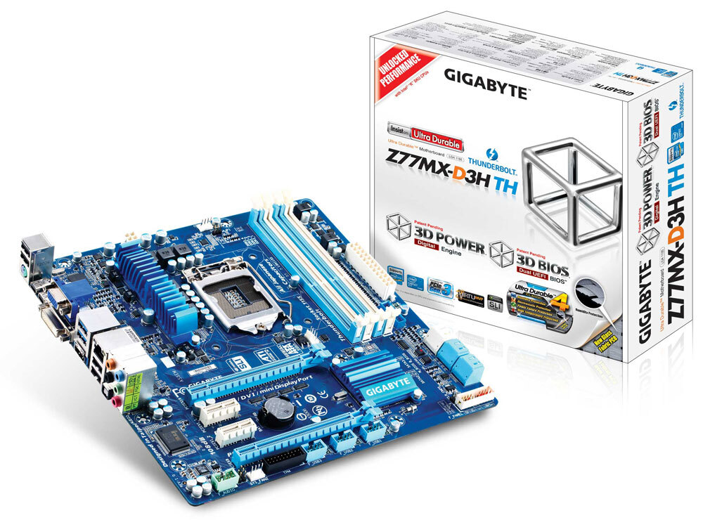 GA-Z77MX-D3H TH (Rev. 1.0) - GIGABYTE Global
