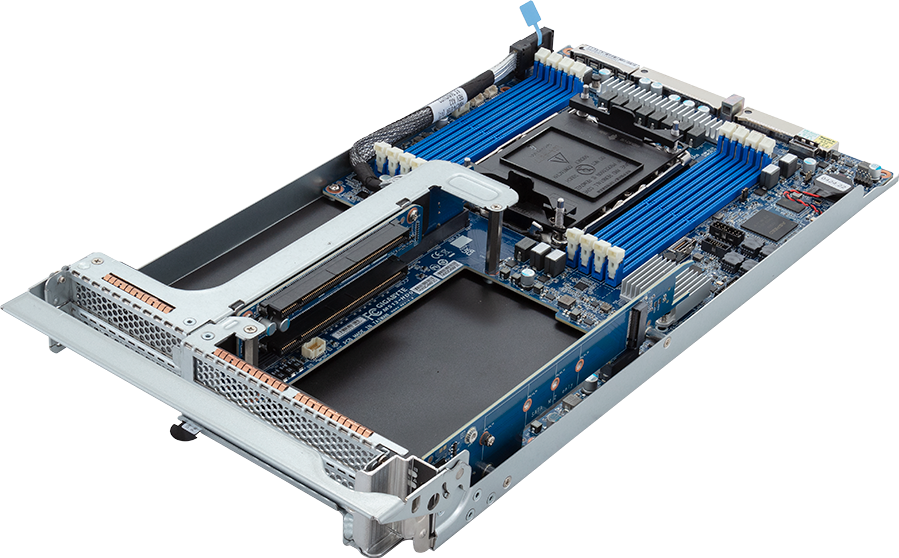 High Density Server - 5th/4th Gen Intel® Xeon® Scalable - 2U 3-Node UP 6-Bay E1.S Gen4 NVMe - H223-S10-AAP1
