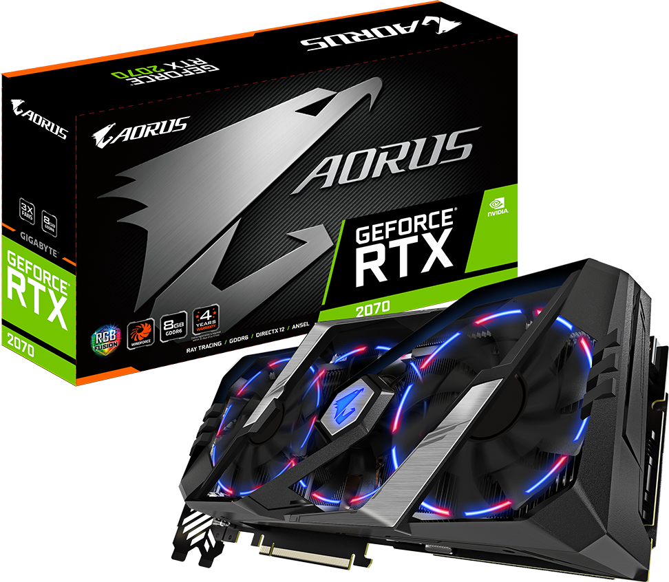 Graphics Card - AORUS GeForce RTX™ 2070 8G