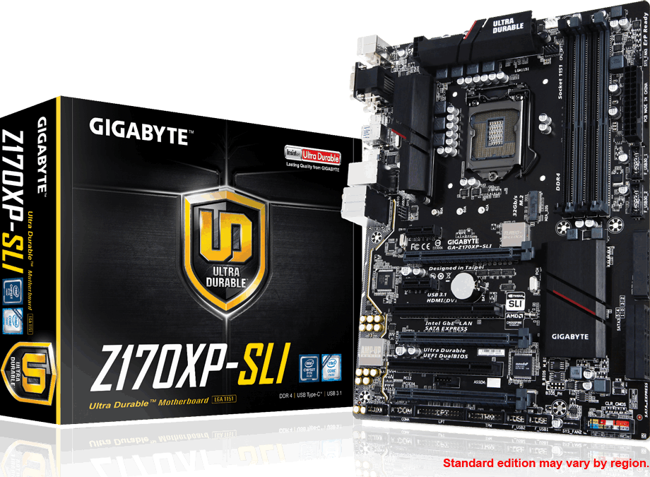 GA-Z170XP-SLI (Rev. 1.0) - GIGABYTE U.S.A.