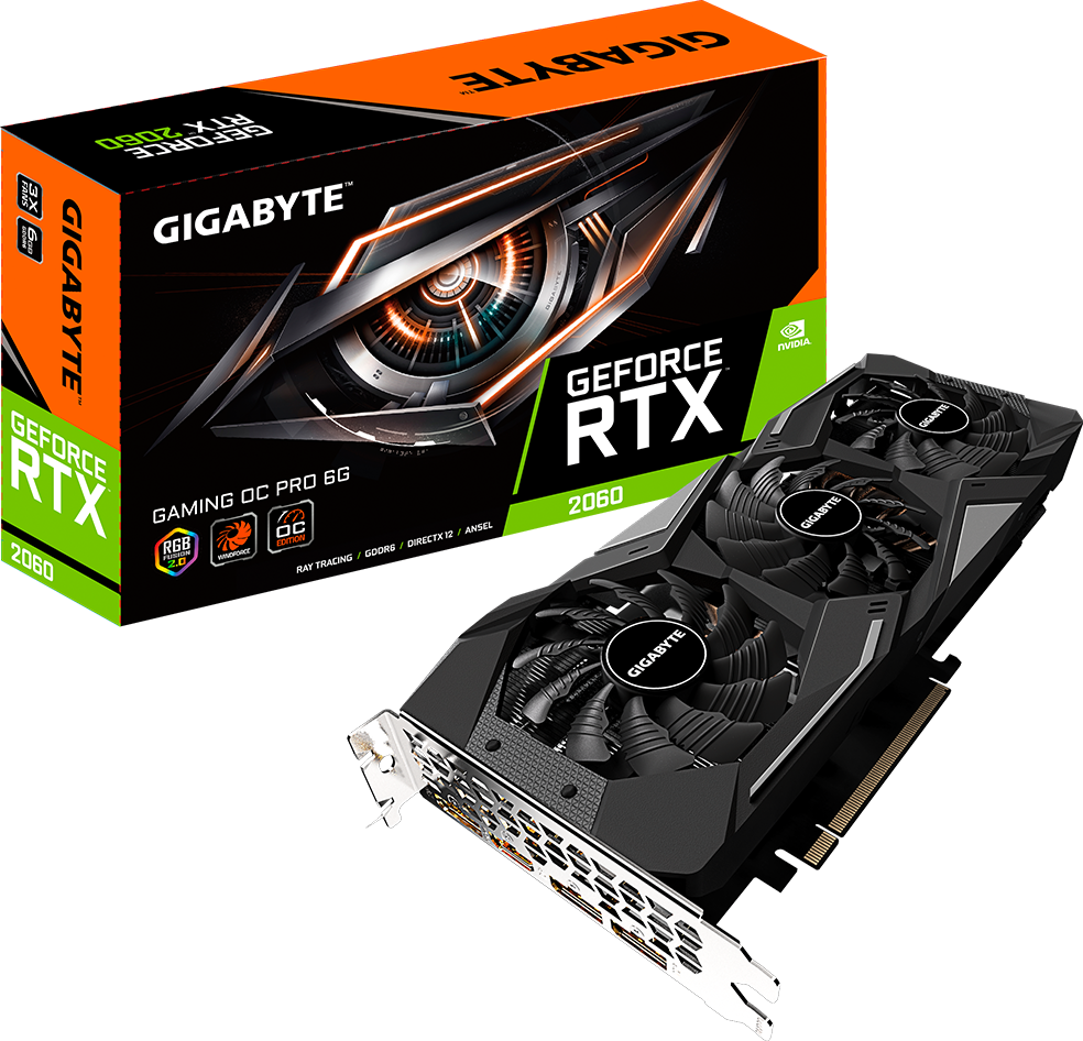 Tarjetas de Video - GeForce RTX™ 2060 GAMING OC PRO 6G