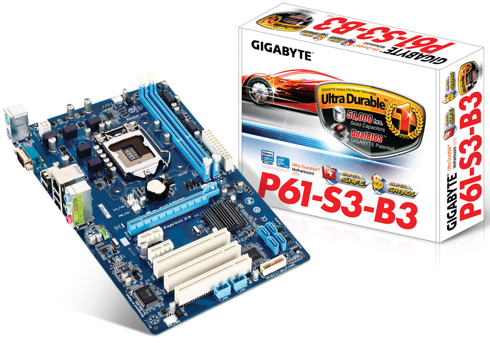 GA-P61-S3-B3 (Rev. 1.0) - Преимущества | Материнские платы GIGABYTE