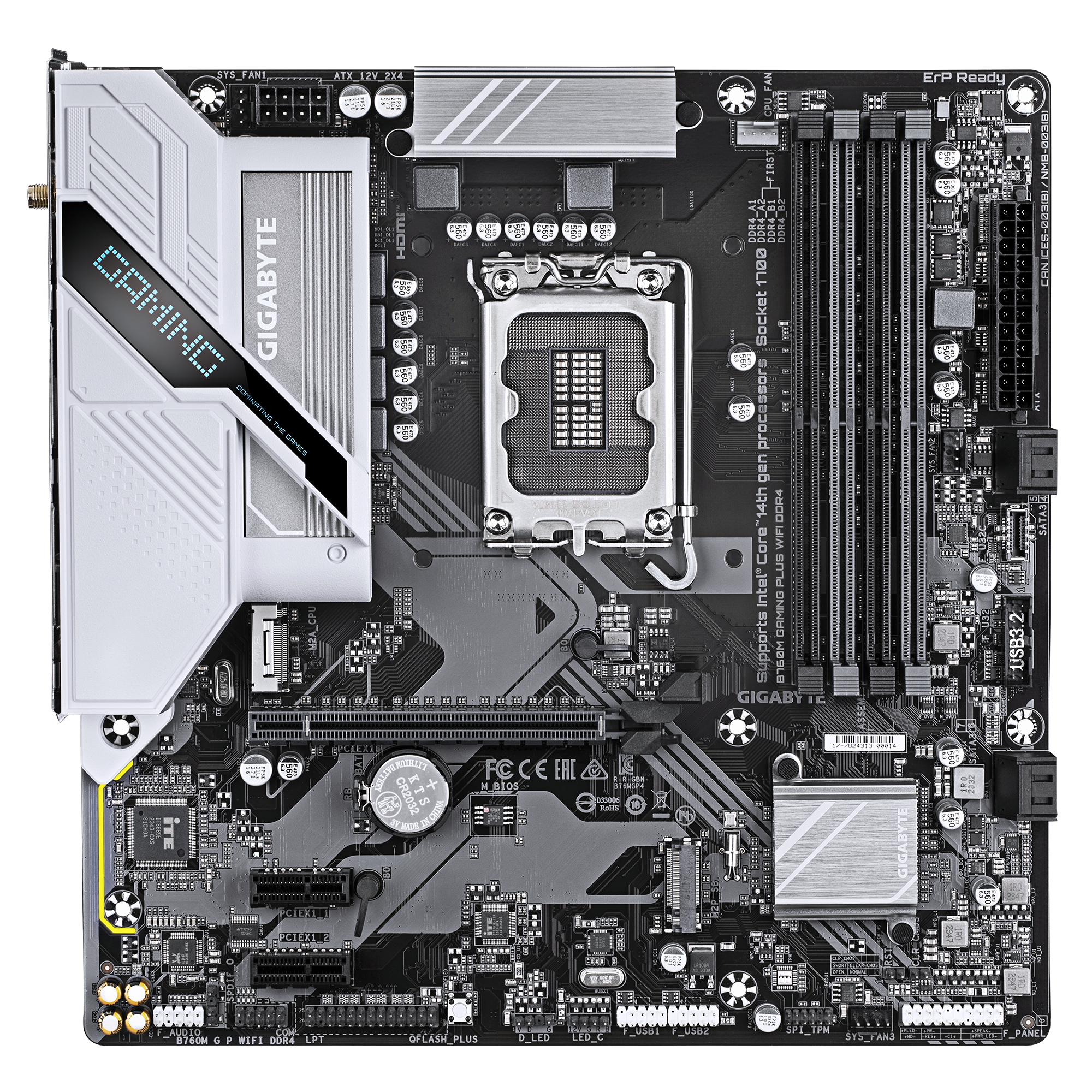 B760m g p wifi ddr4 (b760. S1700. Matx. Ddr4)
komponentko