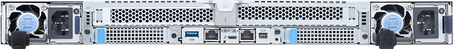 Rack Arm Server - AmpereOne® M - 1U UP 4-Bay Gen5 NVMe/SATA/SAS-4 - R1A3-T40-AAV1
