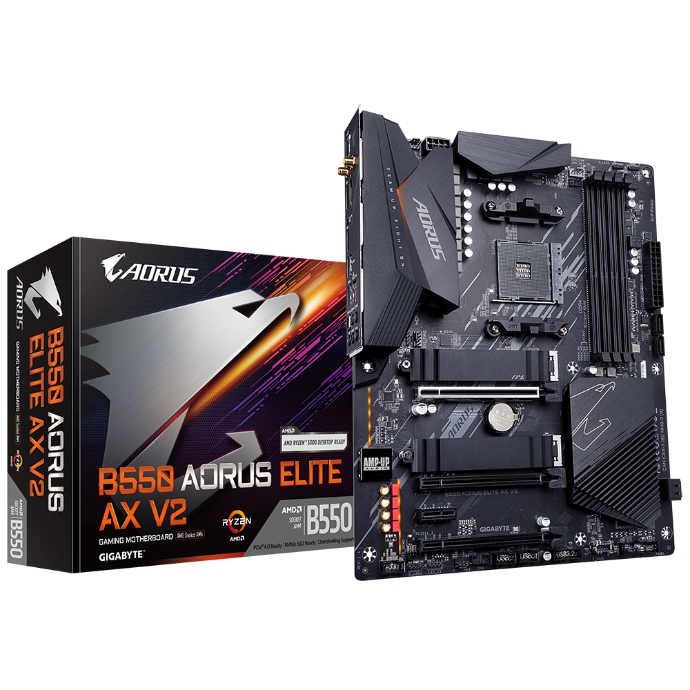 B550 AORUS ELITE AX V2 (Rev. 1.4) - Поддержка | Материнские платы GIGABYTE