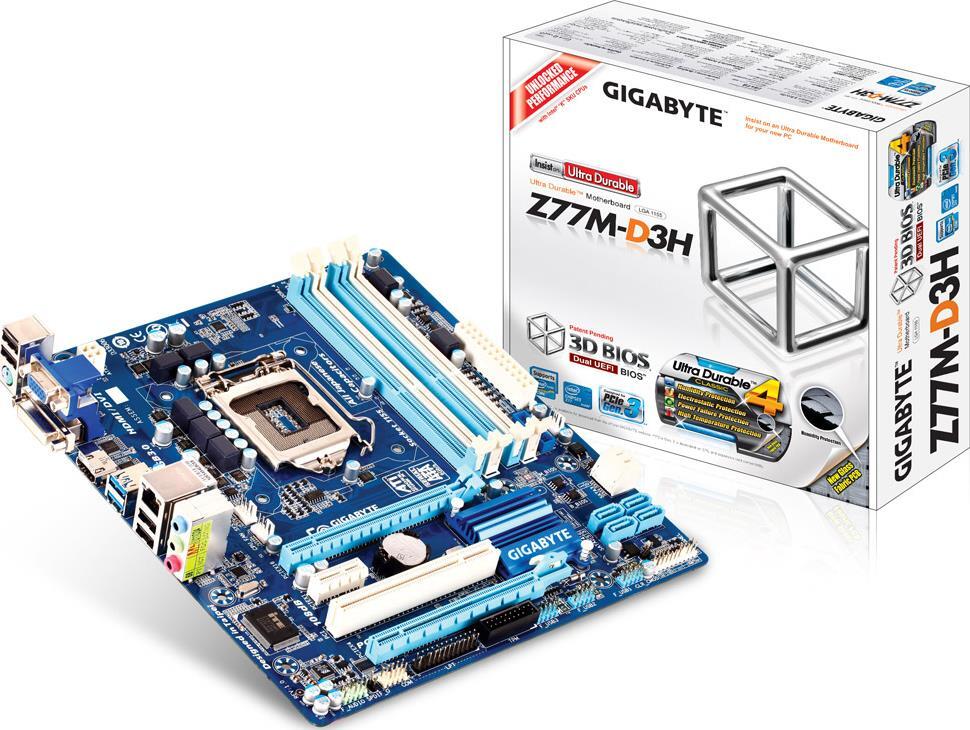 Motherboard - GA-Z77M-D3H