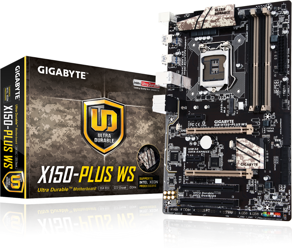 Motherboard - GA-X150-PLUS WS
