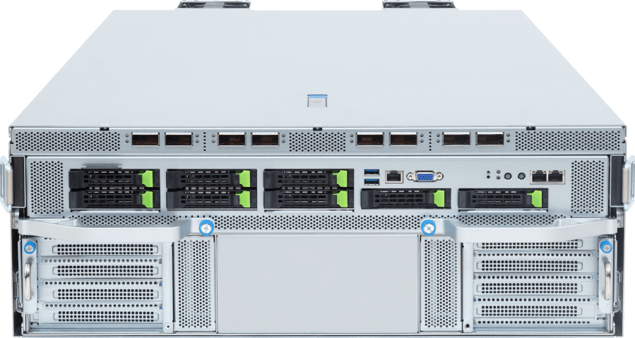 ORV3 GPU Server - Intel® Xeon® 6700/6500-Series Processors - 4OU DP NVIDIA HGX™ B300 DLC - TO46-SD3-LA07