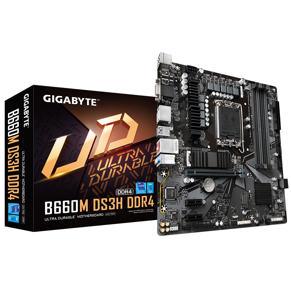 GIGABYTE B660M DS3H DDR4 自作PCパーツ　マザーボード B660M DS3H DDR4 (Rev. 1.0) - GIGABYTE Japan