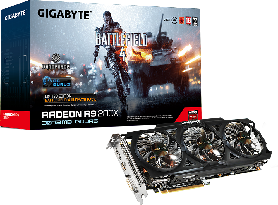 Graphics Card - GV-R928XOC-3GD-GA