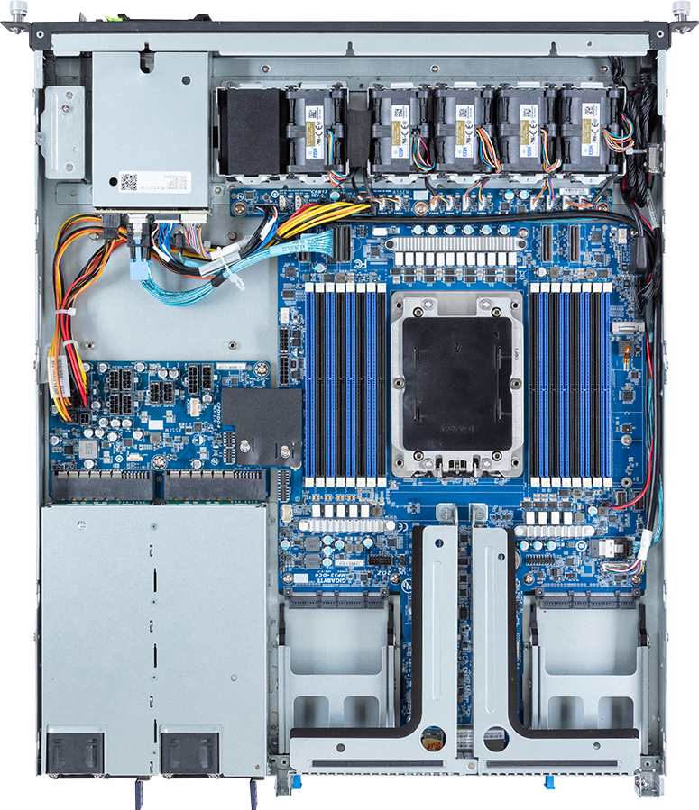 Edge Arm Server - AmpereOne® Family - 1U UP 2-Bay Gen5 NVMe/SATA/SAS-4 Titanium - E163-P30-AAG1