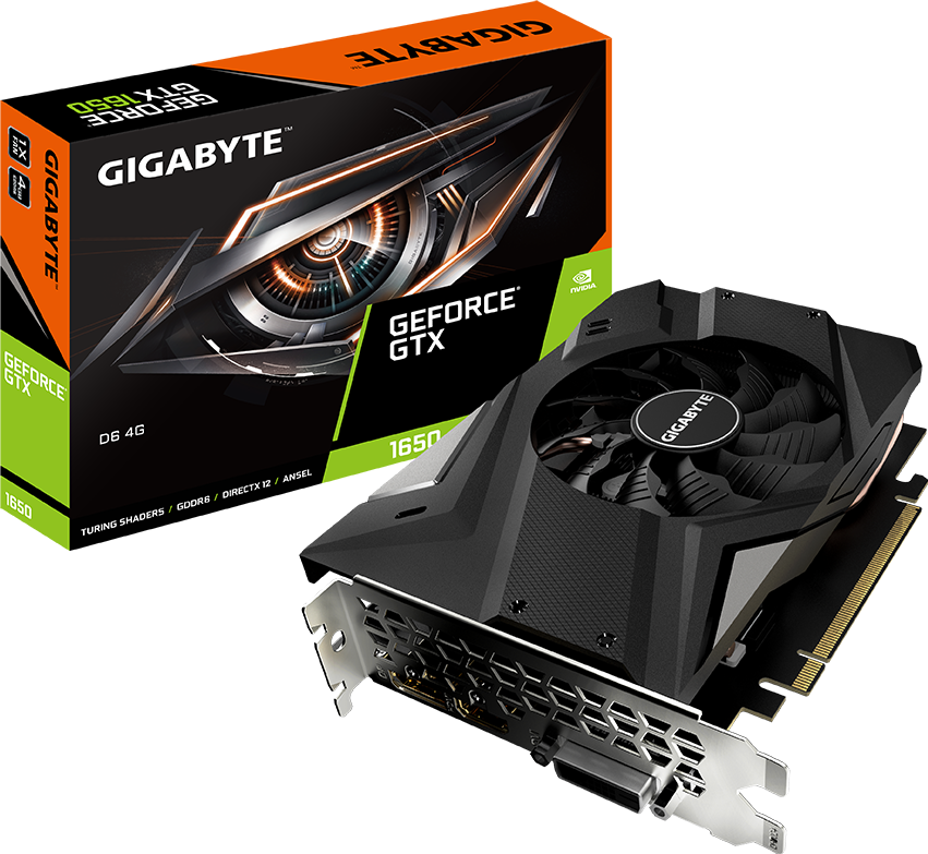 Κάρτες Γραφικών - GeForce® GTX 1650 D6 4G