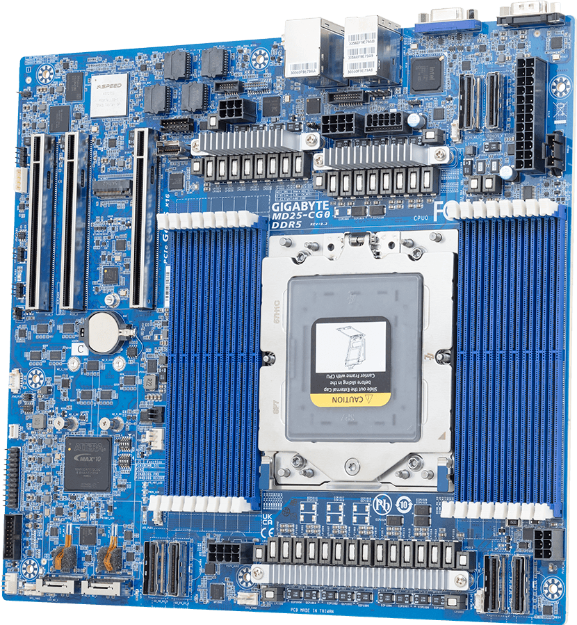 Motherboard - AMD EPYC™ 9006 SP7 Server Processors - CEB UP - MD25-CG0