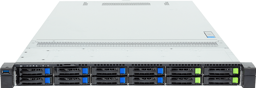 Rack Server - AMD EPYC™ 9006 SP8 Server Processors - 1U UP 1 x PCIe Gen6 GPU Closed-Loop DLC - R165-ZG1-CS1