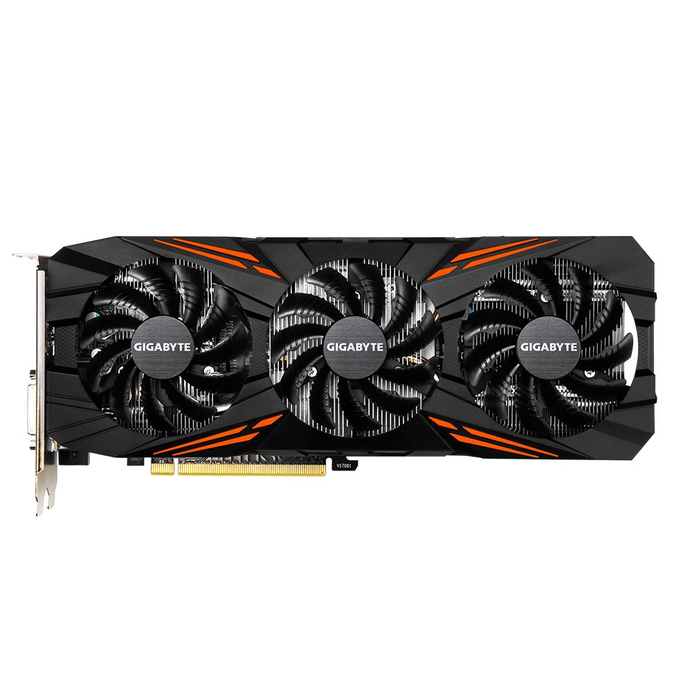 GeForce® GTX 1070 WINDFORCE 3X 8G - GIGABYTE Global