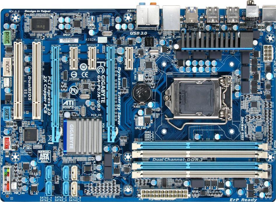 Motherboard - GA-P67A-UD3