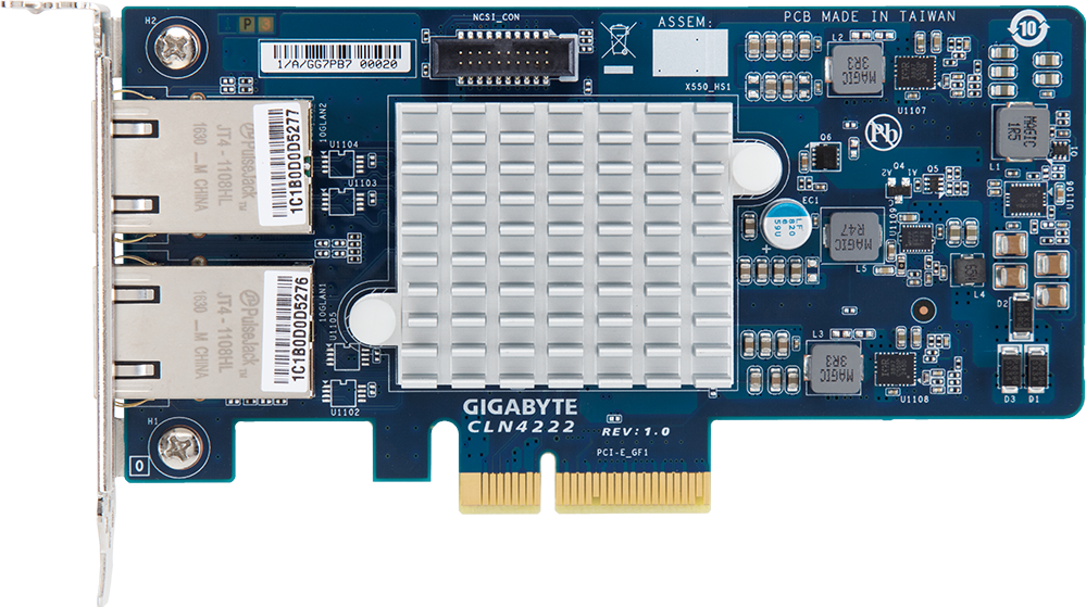 Intel® X550-AT2 10Gb/s 2-port LAN Card - CLN4222