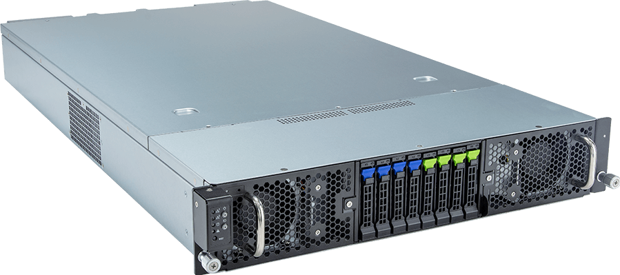 HPC/AI Server - 5th/4th Gen Intel® Xeon® Scalable - 2U DP 8 x PCIe Gen4 GPUs (with PCIe switches) - G293-S40-AAP1