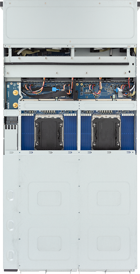 High Density Server - Intel® Xeon® 6 Processors - 3U 4-Node DP 8-Bay Gen5 NVMe/SATA/SAS-4 - H374-A81-AAW1