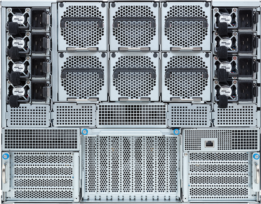 HPC/AI Server - 5th/4th Gen Intel® Xeon® Scalable - 8U DP NVIDIA HGX™ H200 - G893-SD1-AAX3