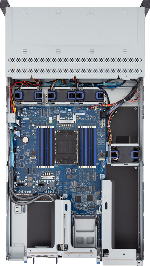 Rack Server - Intel® Xeon® 6 Processors - 2U UP 4 x PCIe Gen5 GPUs - R264-SG0-AAS1