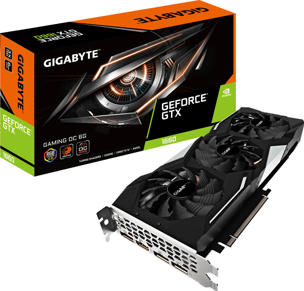 Grafische Kaart - GeForce® GTX 1660 GAMING OC 6G