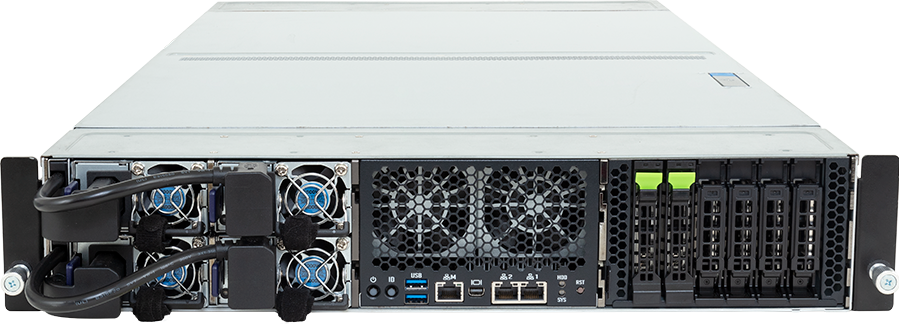 NVIDIA MGX™ Server - Intel® Xeon® 6 Processors R1S - 2U UP 4 x PCIe Gen5 GPUs - XV24-SU0-AAJ1