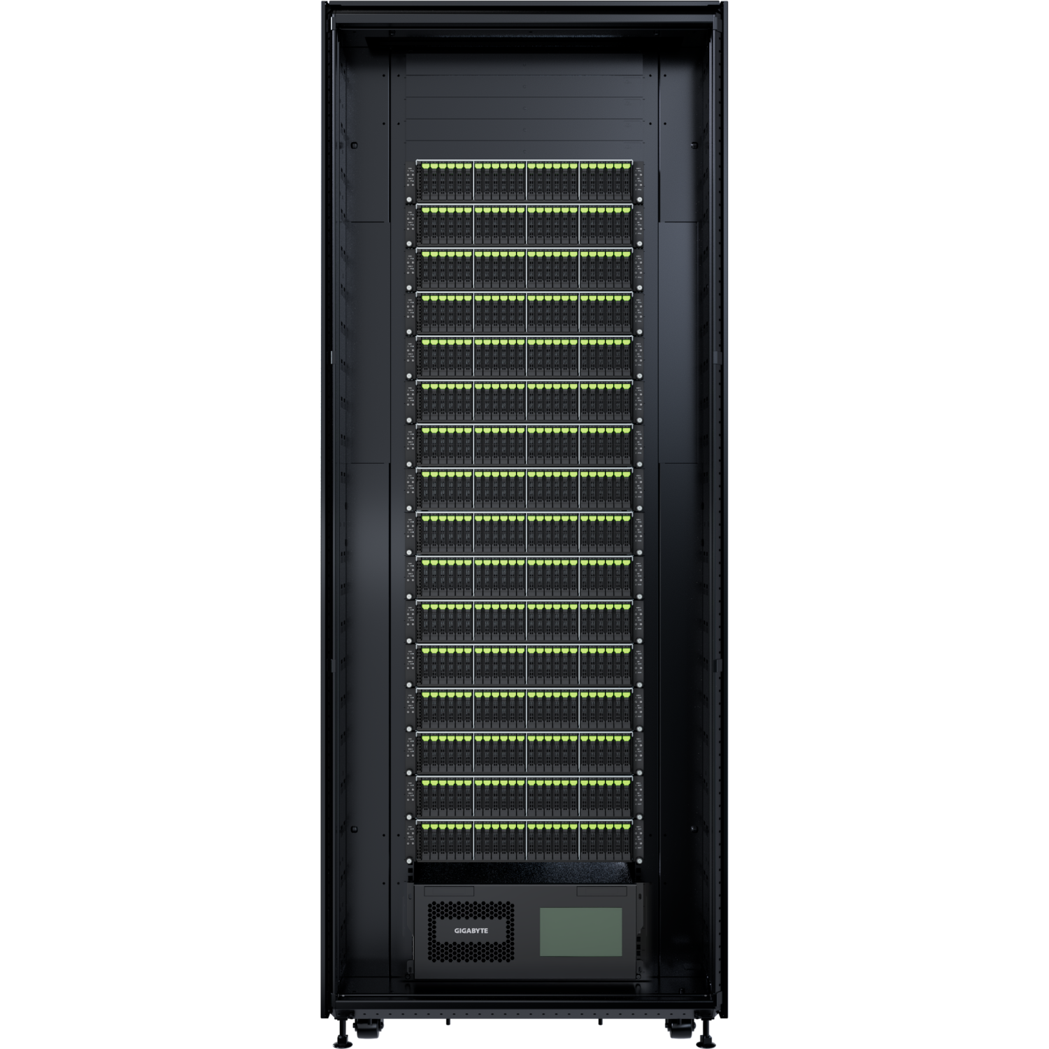 42U 64 Nodes GIGAPOD HPC DLC Rack Scale Solution - GIGABYTE India