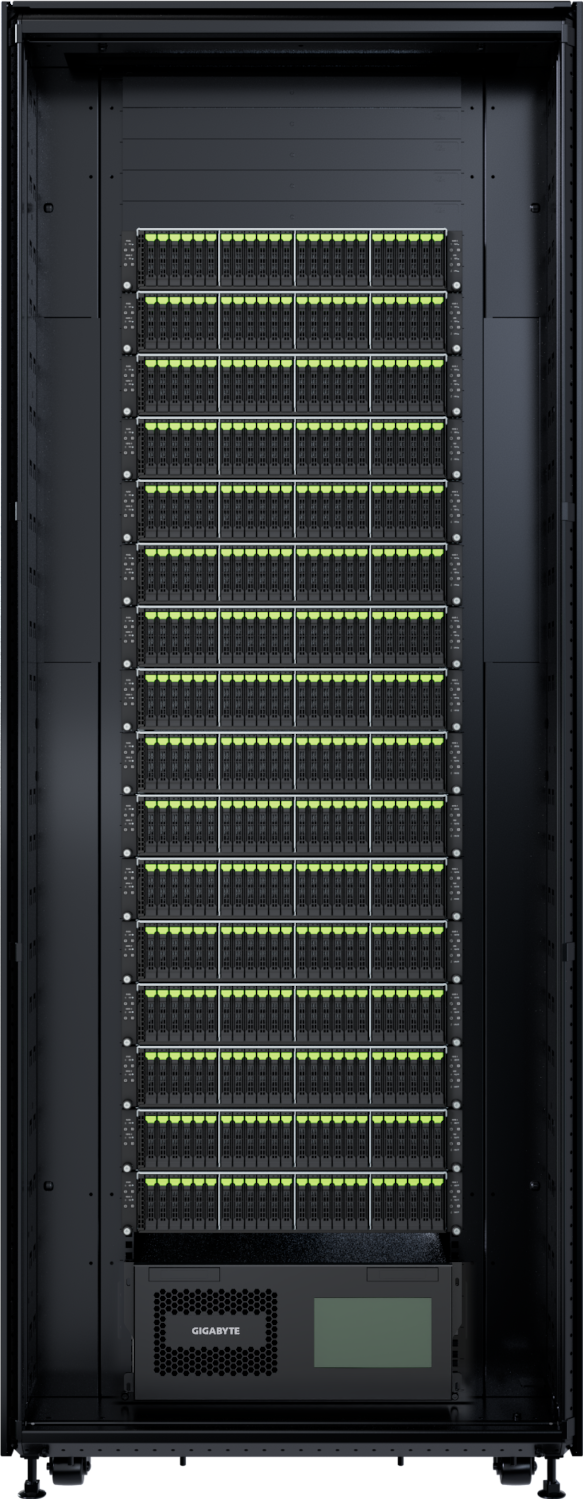 GIGAPOD HPC DLC Rack Scale Solution - HPC DLC Rack_42U_64N