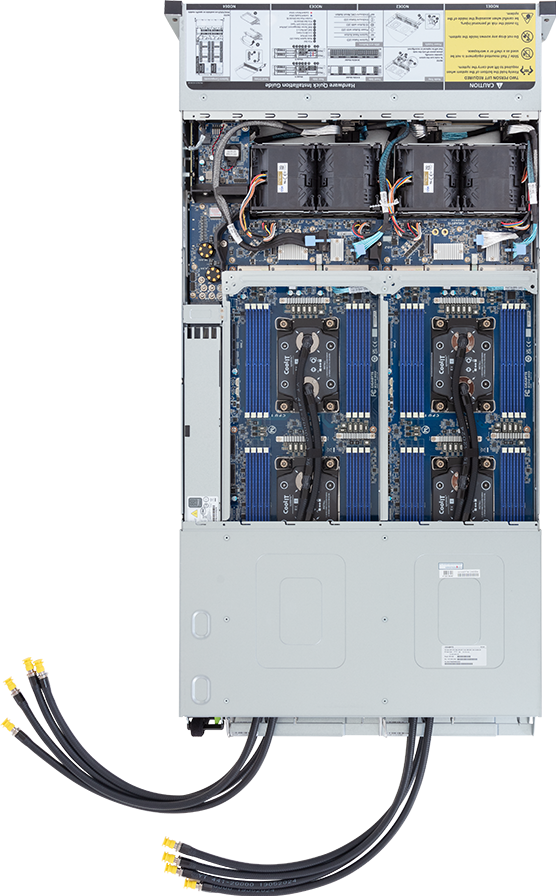 セレクトUNIX Exxact TensorEX 4U 2x AMD EPYC 7002/7003 Series processor