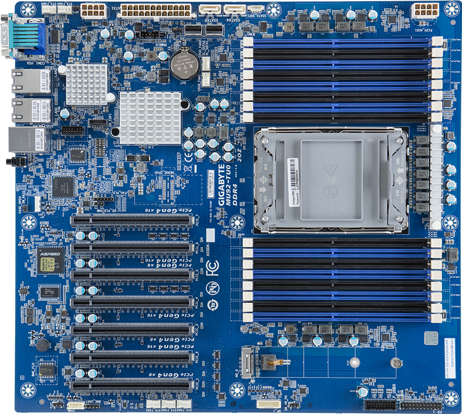 CPU MSPK X99 Dual CPU Motherboard, ZX-DU99D4X8, V1.1 Slot, Intel X99