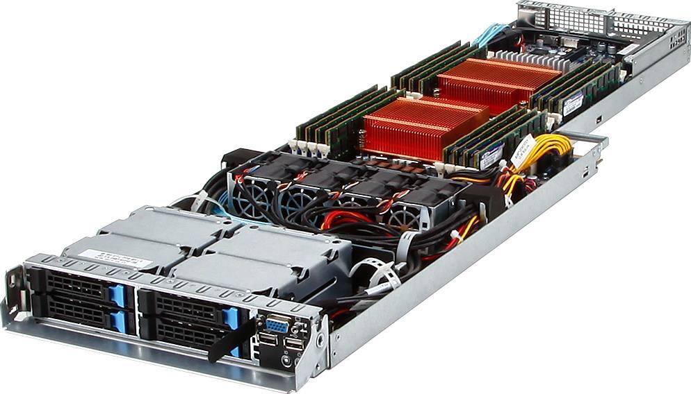 2U 4 Nodes High Density Rack Server - GS-R22PDP