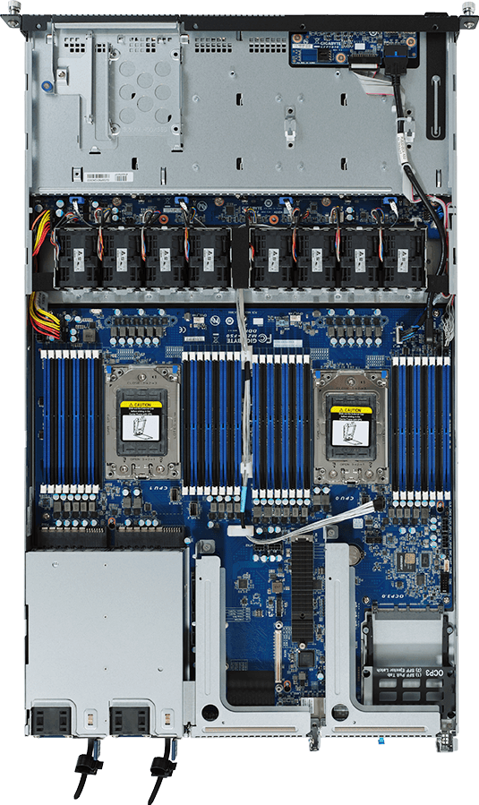 Rack Server - AMD EPYC™ 7003/7002 - 1U DP 4-Bay SATA - R182-Z90