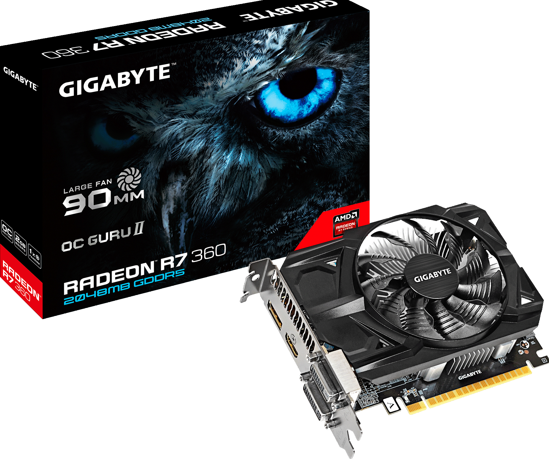 Grafikkarten - GV-R736D5-2GD