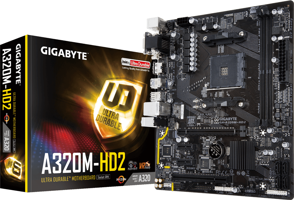 Motherboard - GA-A320M-HD2