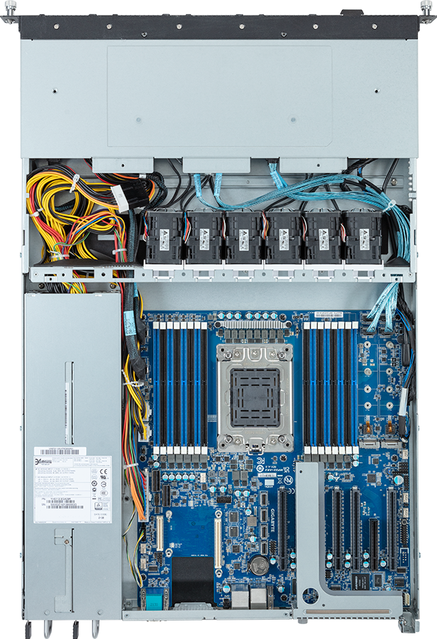 Rack Arm Server - Ampere® Altra® Max - 1U UP 8-Bay Gen4 NVMe - R152-P33