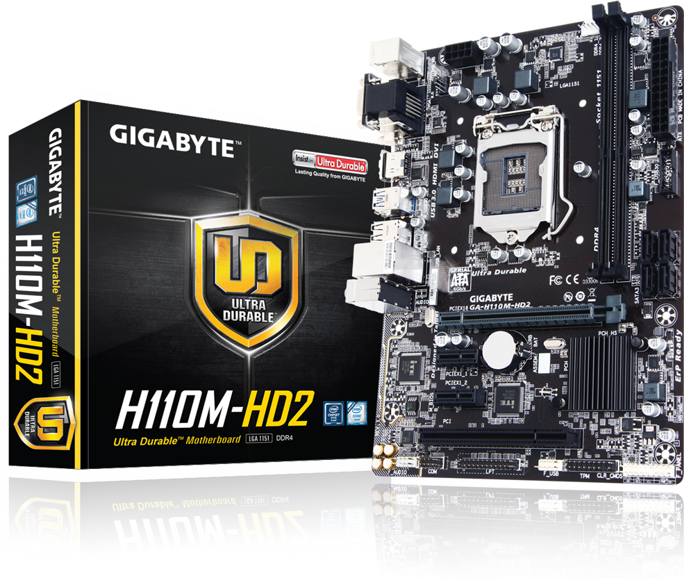Moederbord - GA-H110M-HD2