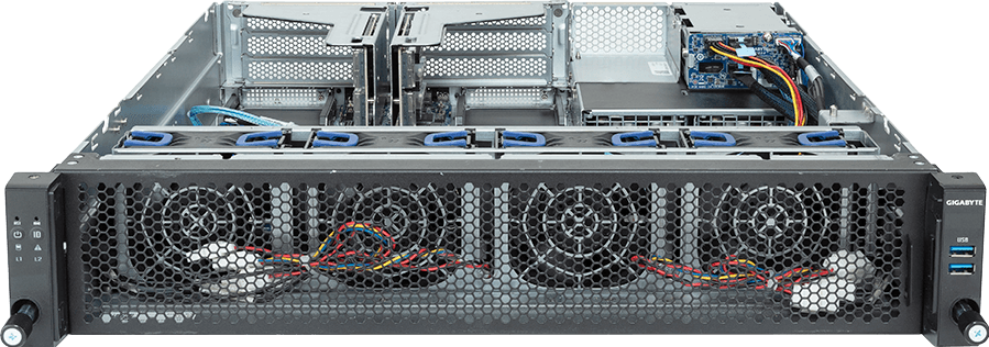 Edge Server - 5th/4th Gen Intel® Xeon® Scalable - 2U UP 2 x PCIe Gen5 GPUs Titanium - E263-S30-AAV1