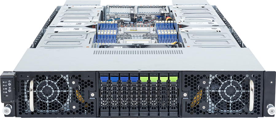 HPC/AI Server - AMD EPYC™ 9005/9004 - 2U DP 4 x PCIe Gen5 GPUs - G294-Z41-AAP2