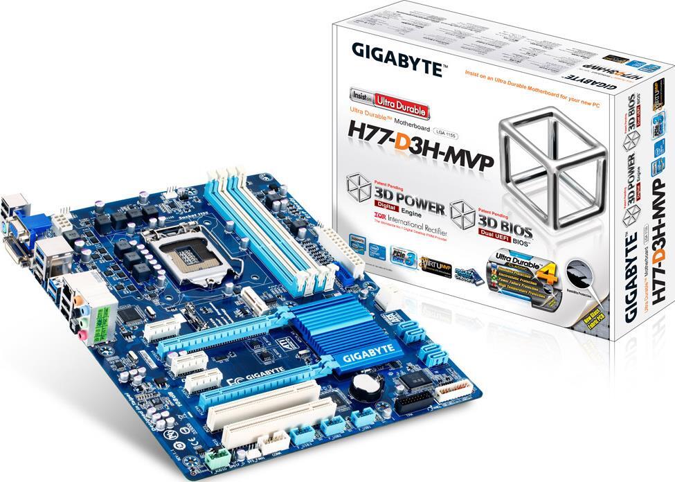 Motherboard - GA-H77-D3H-MVP