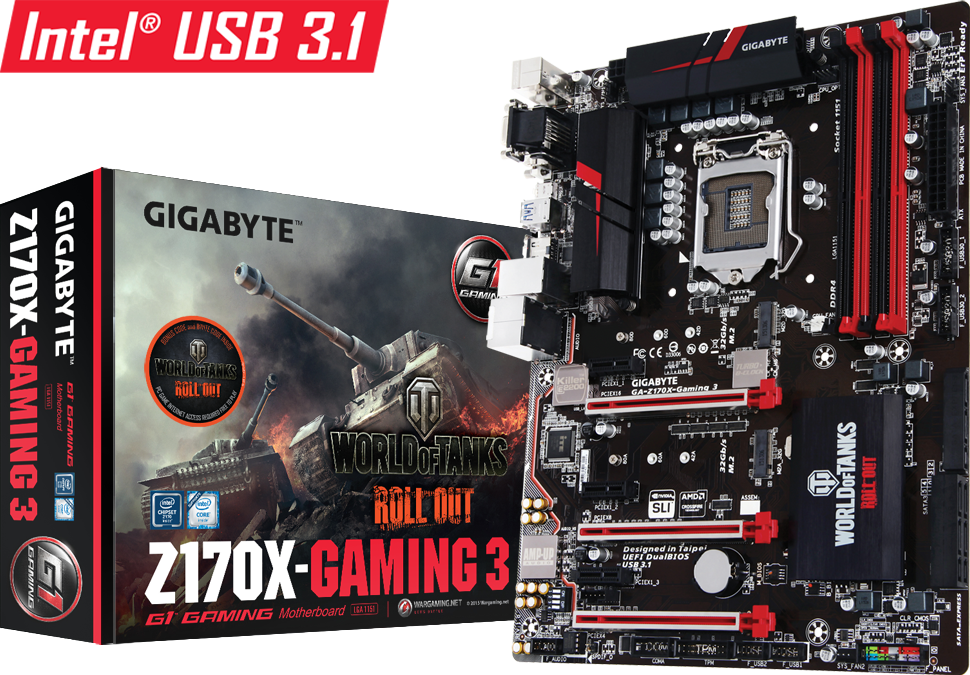 Motherboard - GA-Z170X-Gaming 3-EU