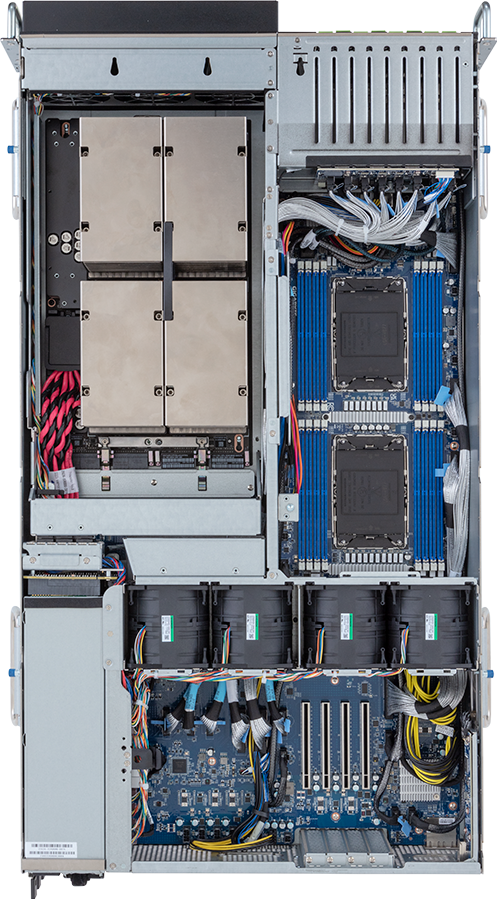 HPC/AI Server - 5th/4th Gen Intel® Xeon® Scalable - 3U DP HGX™ H100 4-GPU - G363-SR0-AAX1