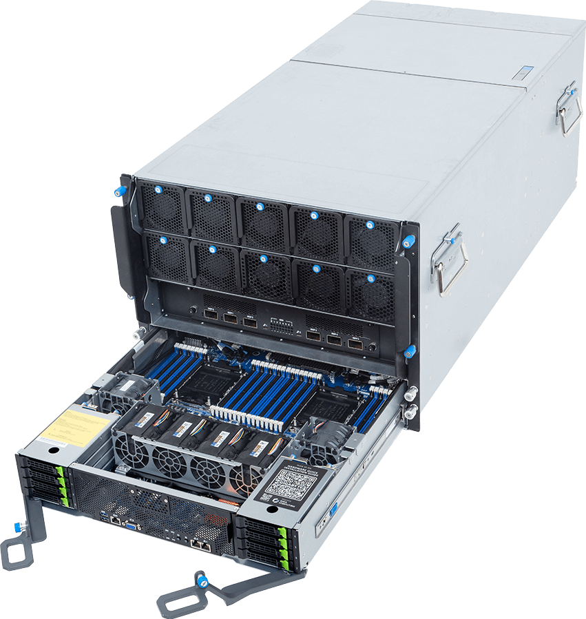 HPC/AI Server - Intel® Xeon® 6 Processors - 8U DP Intel® Gaudi® 3 - G894-SG1-AAX1