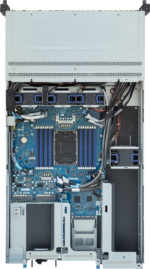 Rack Server - Intel® Xeon® 6 Processors R1S - 2U UP 24-Bay Gen5 NVMe/SATA/SAS-4 - R264-SG3-AAJ1