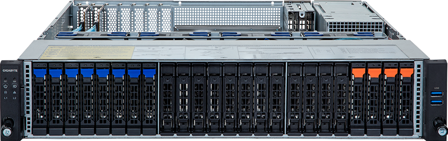 Rack Arm Server - Ampere® Altra® Max - 2U UP 12-Bay Gen3 NVMe/SATA - R272-P32