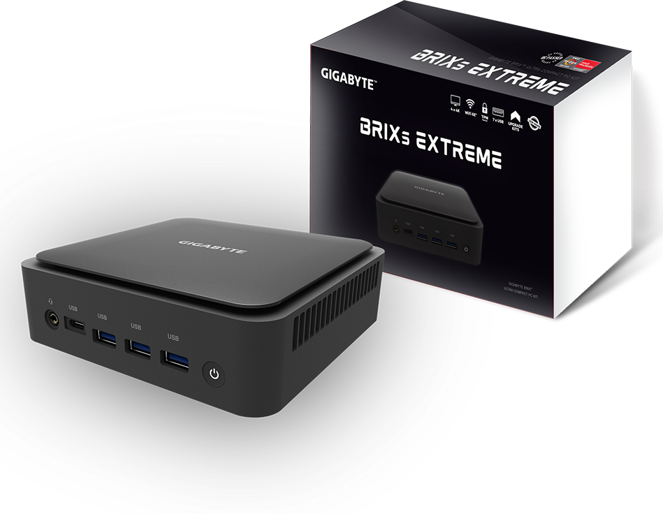 BRIX (Mini-PC Barebone) - GB-BER7HS-5800
