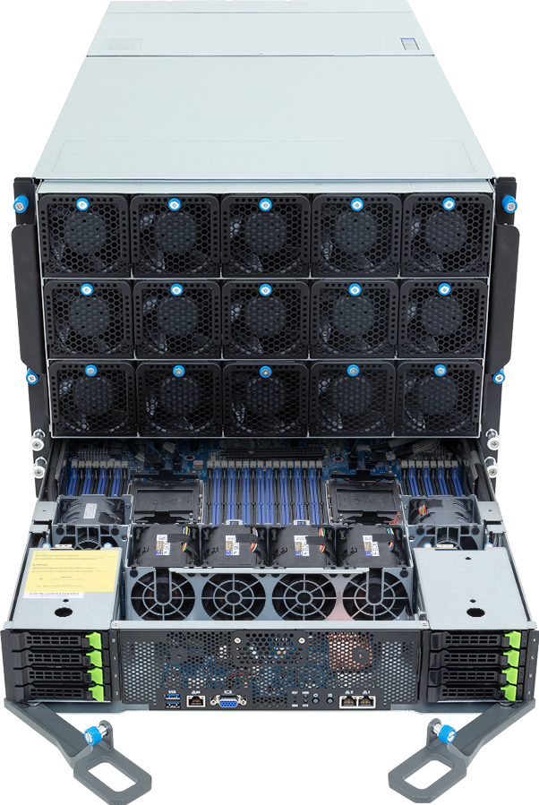 HPC/AI Server - Intel® Xeon® 6 Processors - 8U DP NVIDIA HGX™ B200 - G894-SD1-AAX5