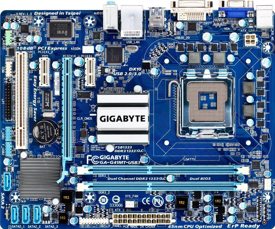Motherboard - GA-G41MT-USB3