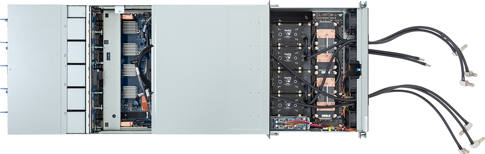 HPC/AI Server - 5th/4th Gen Intel® Xeon® Scalable - 4U DP NVIDIA HGX™ H200 DLC - G4L3-SD1-LAX3